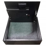 Hollon Black Biometic Pistol Safe, PB-BIO-2