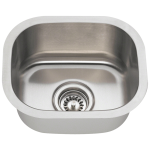 1512 Stainless Steel Bar Sink