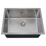 1823 Stainless Steel Single Bowl 3/4" Radius Kitchen Sink