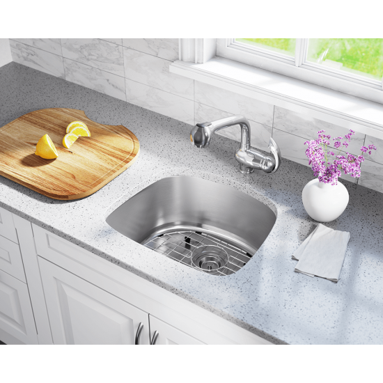 2118-16 D-Bowl Stainless Steel Sink