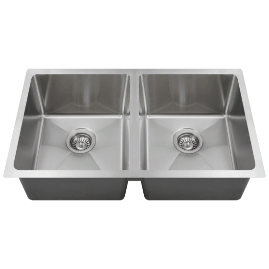 3120D Undermount 3/4" Radius Sink