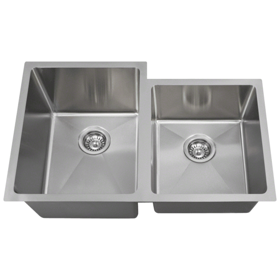 3120L Undermount Offset 3/4" Radius Sink