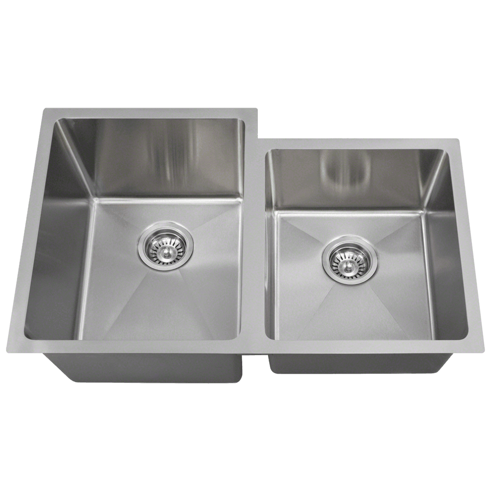 3120L-14 Undermount Offset 3/4" Radius Sink