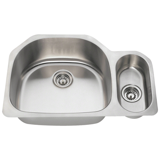 3221L Offset Stainless Steel Kitchen Sink