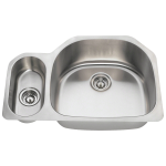 3221R Offset Stainless Steel Kitchen Sink