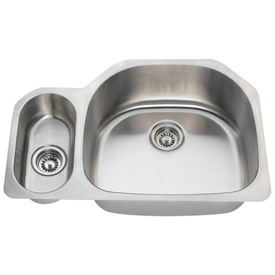 3221R Offset Stainless Steel Kitchen Sink