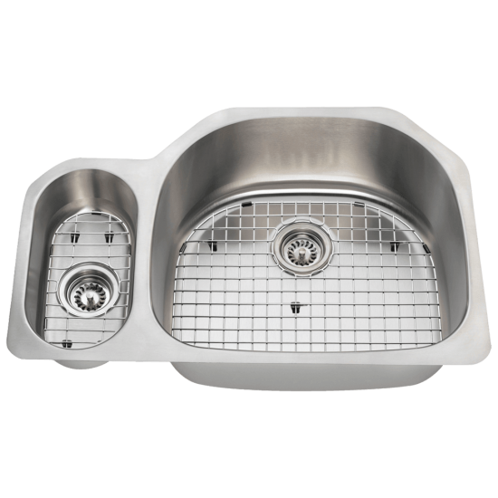 3221R Offset Stainless Steel Kitchen Sink