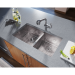 3322OL Double Rectangular Stainless Steel Sink