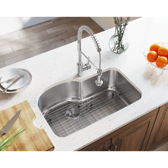 346-16 Single Bowl Stainless Steel Sink