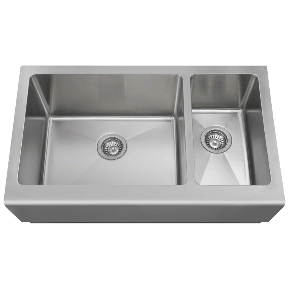 407L Offset Apron Sink