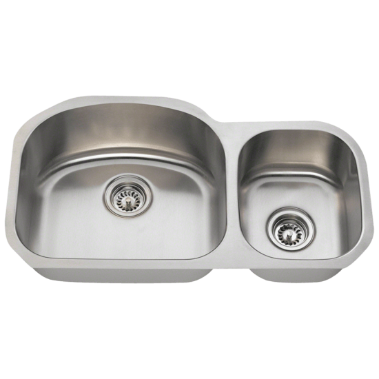 501L Offset Stainless Steel Kitchen Sink