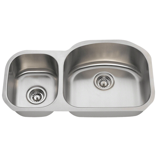 501R-16 Offset Stainless Steel Kitchen Sink