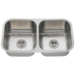 502A Double Bowl Stainless Steel Kitchen Sink