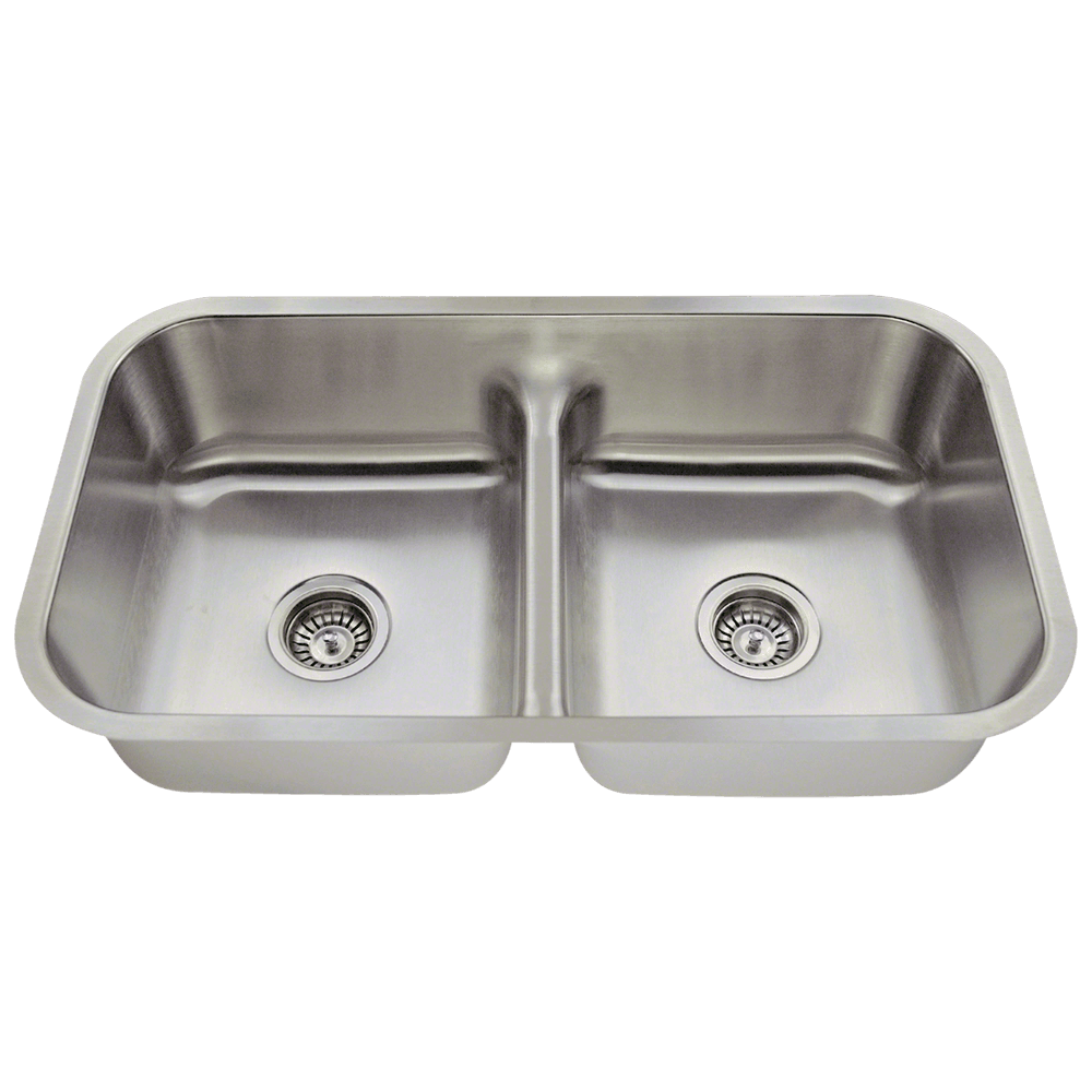 512-16 Half Divide Stainless Steel Kitchen Sink