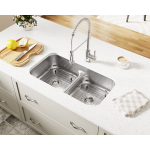 512-16 Half Divide Stainless Steel Kitchen Sink