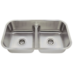 512-16 Half Divide Stainless Steel Kitchen Sink