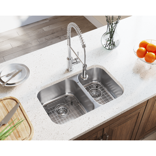 530L Small Offset Stainless Steel Sink