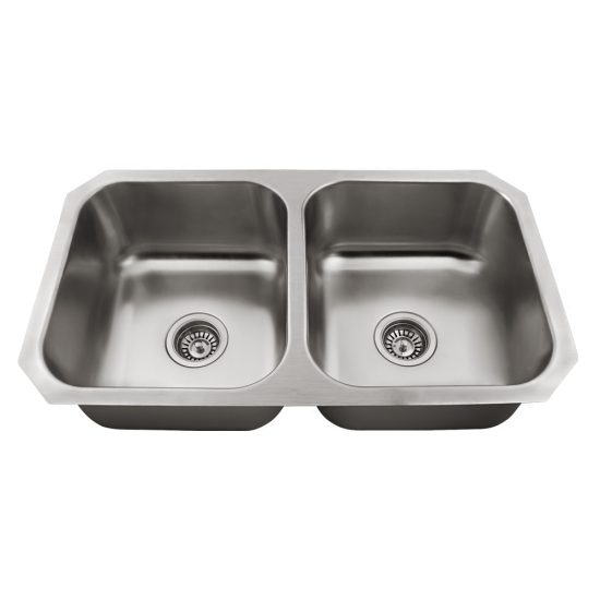 US1022 Double Bowl Stainless Steel Sink