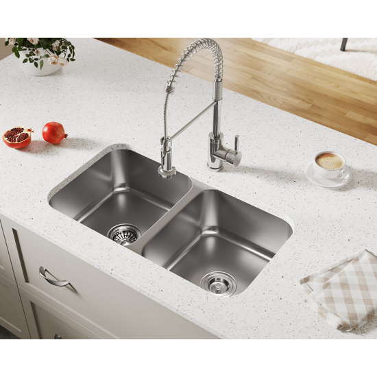 US1022 Double Bowl Stainless Steel Sink