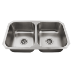 US1022 Double Bowl Stainless Steel Sink