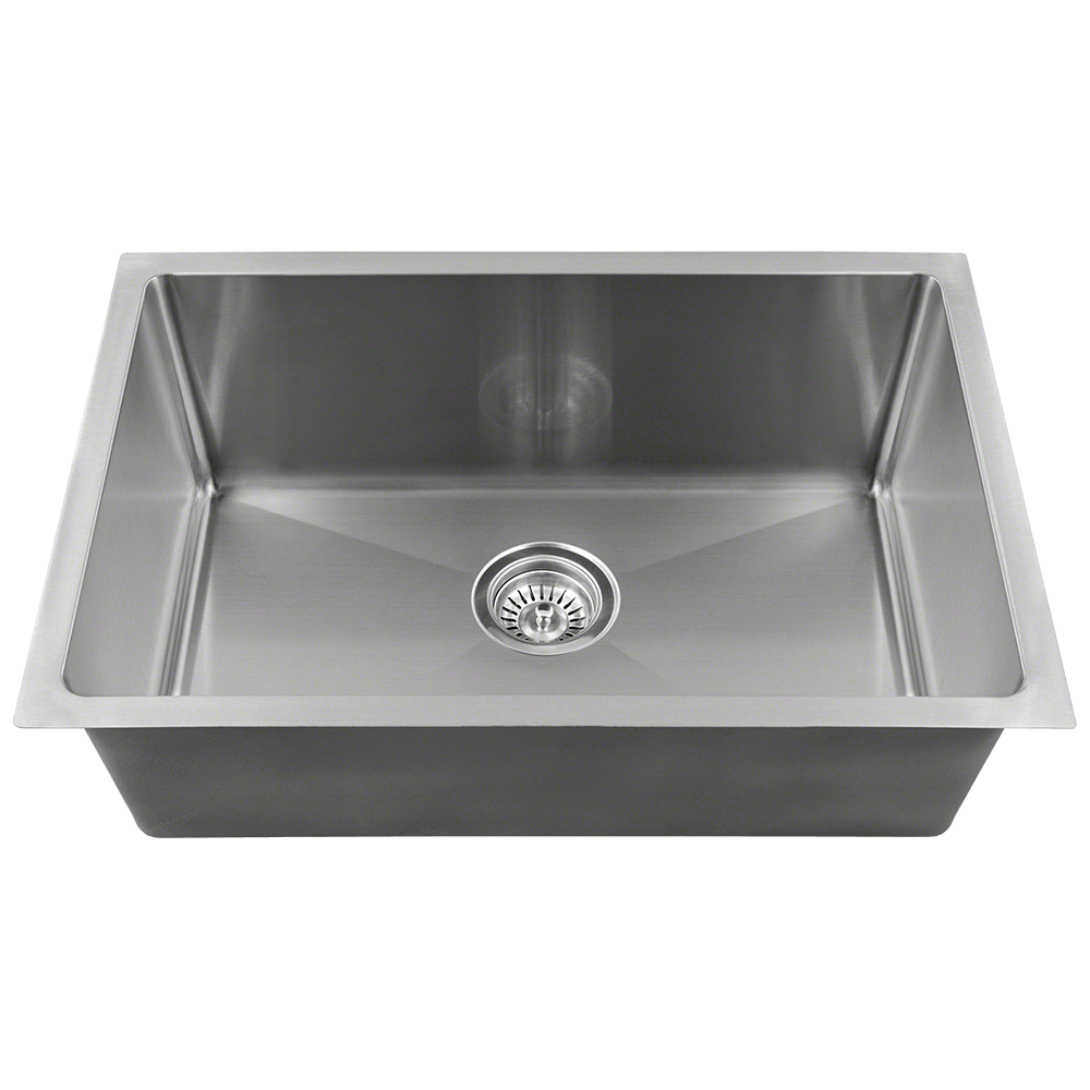 2620S-16 Single Bowl 3/4" Stainless Steel Sink