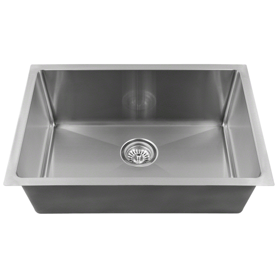 2620S-16 Single Bowl 3/4" Stainless Steel Sink