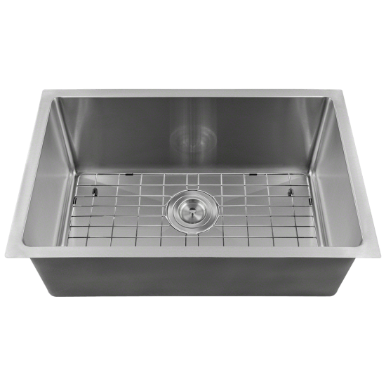 2620S-16 Single Bowl 3/4" Stainless Steel Sink