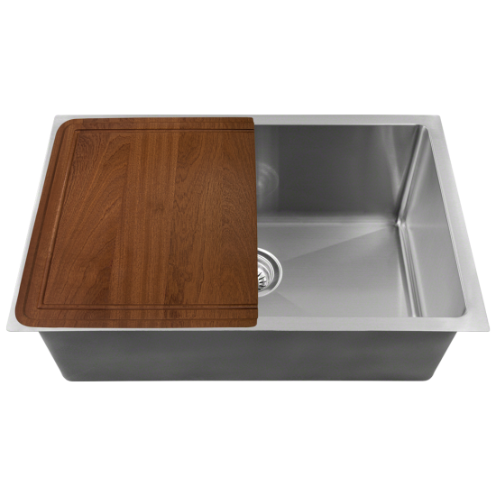 2620S-16 Single Bowl 3/4" Stainless Steel Sink