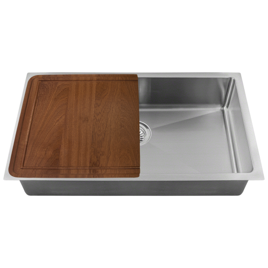 2905S Single Bowl 3/4" Radius Stainless Steel Sink