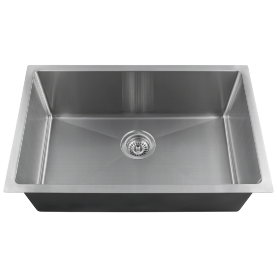 2920S Single Bowl 3/4" Radius Stainless Steel Sink