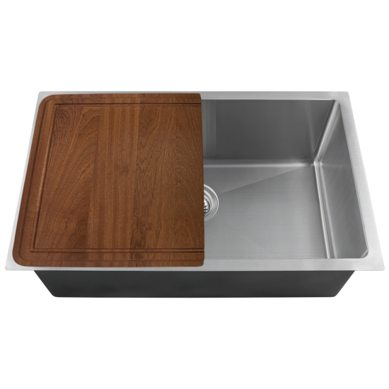 2920S-16 Single Bowl 3/4" Radius Stainless Steel Sink