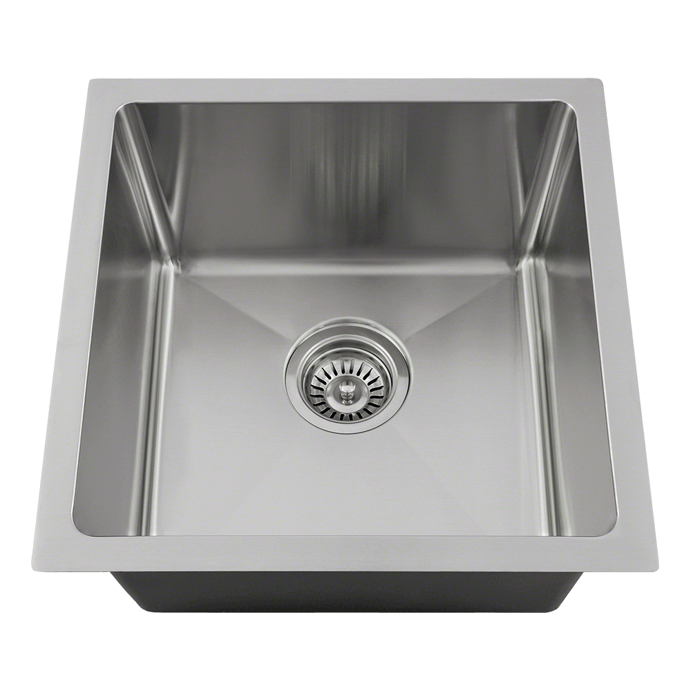 1717-16 Single Bowl 3/4" Stainless Steel Sink