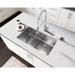 3160R-14 Double Bowl 3/4" Stainless Steel Sink