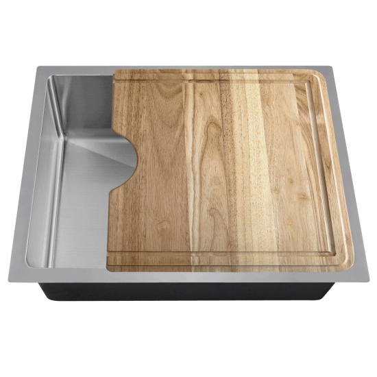 ADA1823 Stainless Steel Single Bowl 3/4" Radius Kitchen Sink