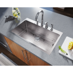 T3120S Topmount 3/4" Radius Stainless Steel Sink