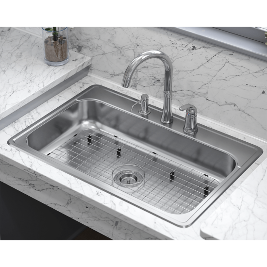 ADAT550S Single Bowl Stainless Steel ADA Sink