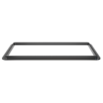 3160R-16-SLBL Double Bowl 3/4" Stainless Steel Sink with Black SinkLink