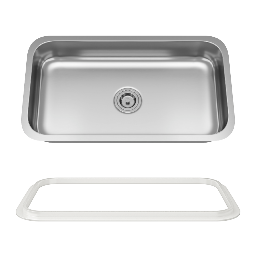 ADA3218C-SLW Single Bowl Undermount Stainless Steel ADA Sink with SinkLink ADA3218C-SLW Single Bowl Undermount Stainless Steel ADA Sink with SinkLink