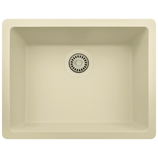 808-Beige Single Bowl Quartz Granite Sink