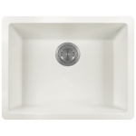 808-White Single Bowl Quartz Granite Sink