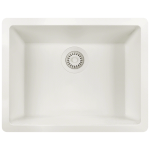 808-White Single Bowl Quartz Granite Sink