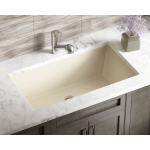 848-Beige Single Bowl Undermount Quartz Granite Sink