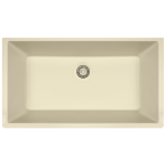 848-Beige Single Bowl Undermount Quartz Granite Sink