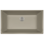 848-Slate Single Bowl Undermount Quartz Granite Sink