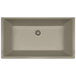 848-Slate Single Bowl Undermount Quartz Granite Sink