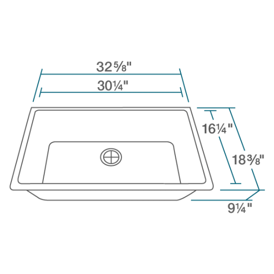 848-White Single Bowl Undermount Quartz Granite Sink