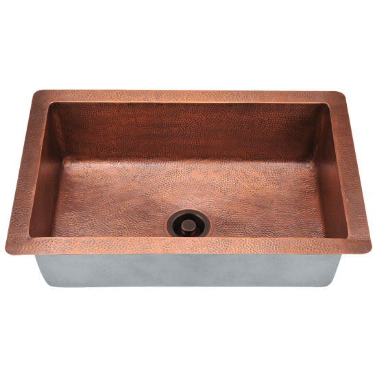 903 Single Bowl Copper Sink