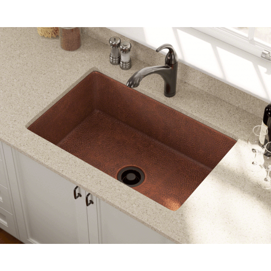 903 Single Bowl Copper Sink