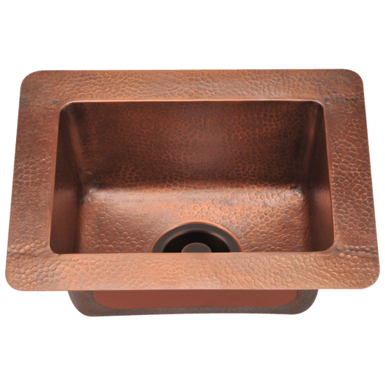905 Small Single Bowl Copper Sink