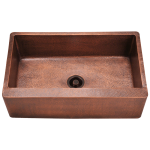 913 Single Bowl Copper Apron Sink